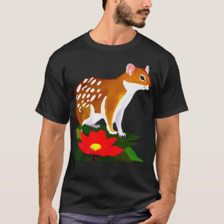 gevlekte stekel van bedreigde diersoorten t-shirt