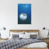 Gevlekte stekelvarkens canvas afdruk (Insitu (Slaapkamer))