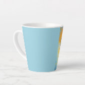 Gevlekte uil latte mok (Linkerhoek)
