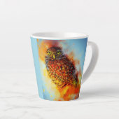 Gevlekte uil latte mok (Rechterhoek)
