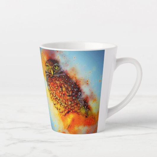 Gevlekte uil latte mok (Rechts)