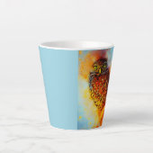 Gevlekte uil latte mok (Voorkant)