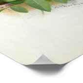 Gevlekte vliegenvangers, kunstillustratie poster (Hoek)