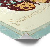  gevlekte vlinder poster (Hoek)