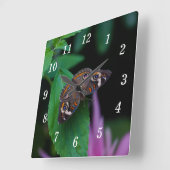 Gevlekte vlinder wandklok (Hoek)