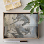 Gevlekte Wilde Paarden Kunst Decoupage Tissuepapier (Geschenk)