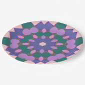 Gevlekte wintuig papieren bordje (Gekanteld)