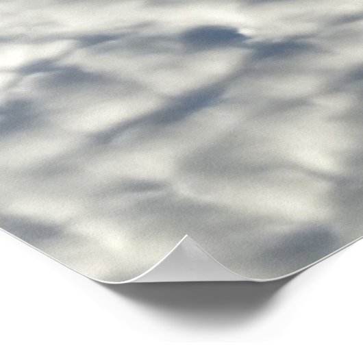 gevlekte wolken poster (Hoek)