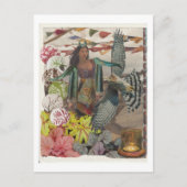 gevleugeld briefkaart (Voorkant)