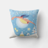 Gevleugeld Drakenkussen Kussen (Achterkant)