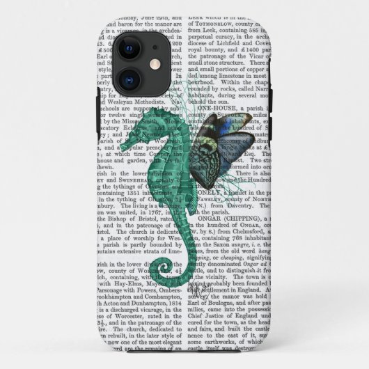 Gevleugeld Zeepaardje Case-Mate iPhone Case (Achterkant)