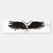 gevleugelde baphomet bumpersticker (Voorkant)