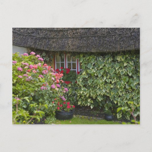 Gevleugelde cottage, Adare, County Limerick, Briefkaart (Voorkant)