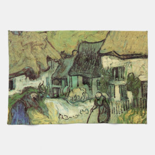 Gevleugelde Cottages in Jorgus door Vincent van Go Theedoek