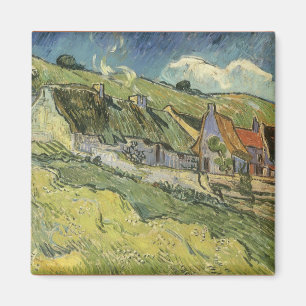 Gevleugelde Cottages van Vincent van Gogh Magneet