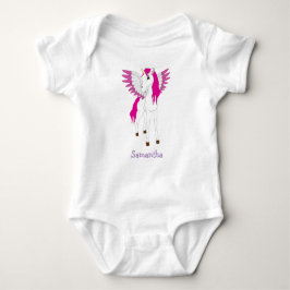 gevleugelde eenhoorn Feest Baby Body Romper