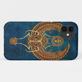 Gevleugelde Egyptische Scarabee Kever met Ankh - b Case-Mate iPhone Case (Achterkant (horizontaal))