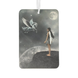  gevleugelde fee en vliegend paard luchtverfrisser