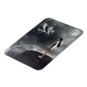  gevleugelde fee en vliegend paard magneet (Linkerzijde)