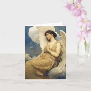 Gevleugelde figuur van Abbott Handerson Thayer Ang Kaart