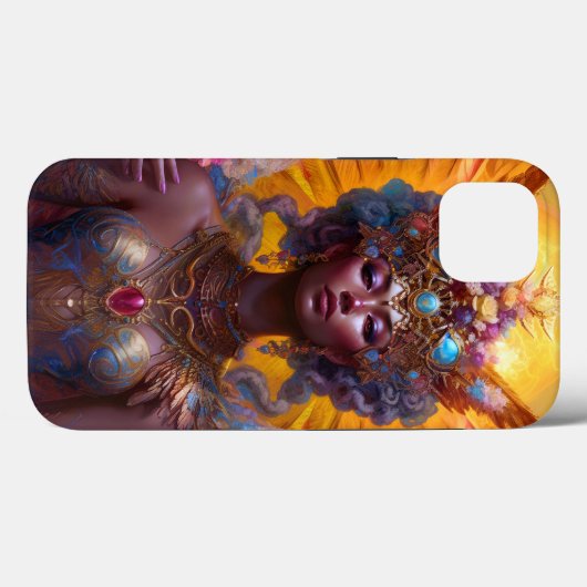 Gevleugelde Godin Fantasy Art Case-Mate iPhone Case (Achterkant (horizontaal))