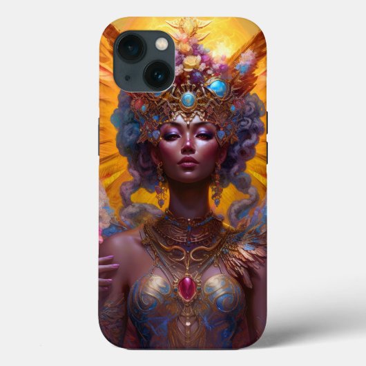 Gevleugelde Godin Fantasy Art Case-Mate iPhone Case (Achterkant)