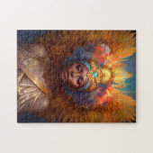 Gevleugelde Godin Fantasy Art Legpuzzel (Horizontaal)