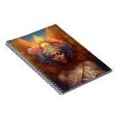 Gevleugelde Godin Fantasy Art Notitieboek (Rechterzijde)