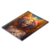 Gevleugelde Godin Fantasy Art Notitieboek (Linkerzijde)