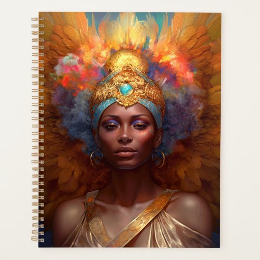 Gevleugelde Godin Fantasy Art Planner (Voorkant)