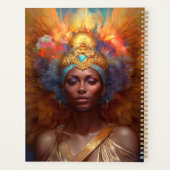 Gevleugelde Godin Fantasy Art Planner (Achterkant)