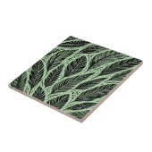 gevleugelde greens tegeltje (Zijkant)