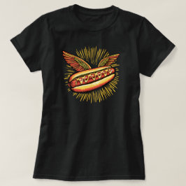 "Gevleugelde hotdog" T-shirt