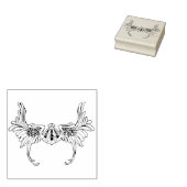 gevleugelde kunstzegel voor helm rubberstempel (Gestempeld)