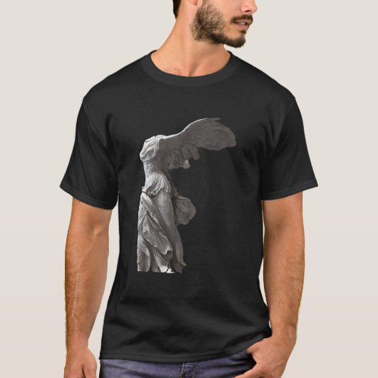 Gevleugelde overwinning van Samothrace T-shirt (Voorkant)