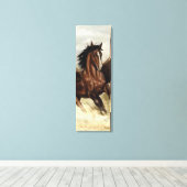 Gevleugelde Pegasus   Canvas Afdruk (Insitu (Houten vloer))