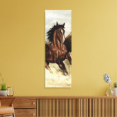 Gevleugelde Pegasus   Canvas Afdruk (Insitu (Woonkamer))