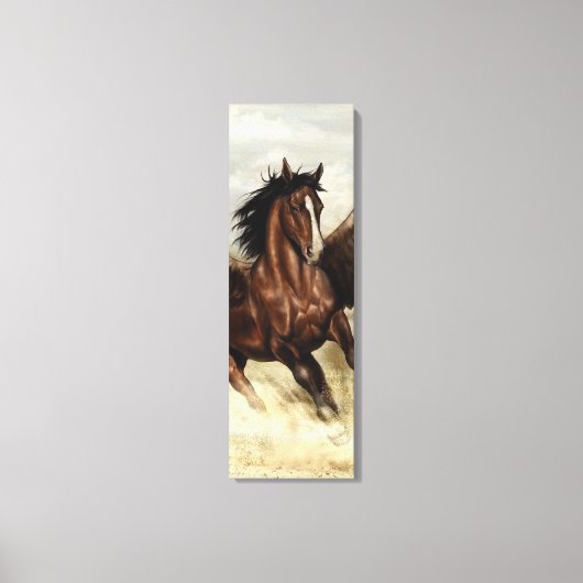 Gevleugelde Pegasus   Canvas Afdruk (Voorkant)