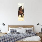 Gevleugelde Pegasus   Canvas Afdruk (Insitu (Slaapkamer))