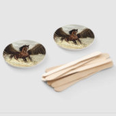 Gevleugelde Pegasus   Handwaaier (Niet-gemonteerd)