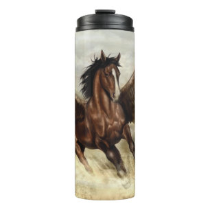 Gevleugelde Pegasus   Thermosbeker