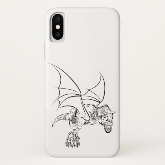 Gevleugelde Raptor / Tribal Case-Mate iPhone Case (Achterkant)
