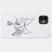 Gevleugelde Raptor / Tribal Case-Mate iPhone Case (Achterkant (horizontaal))