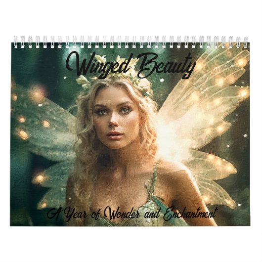 gevleugelde schoonheid kalender (Hoes)