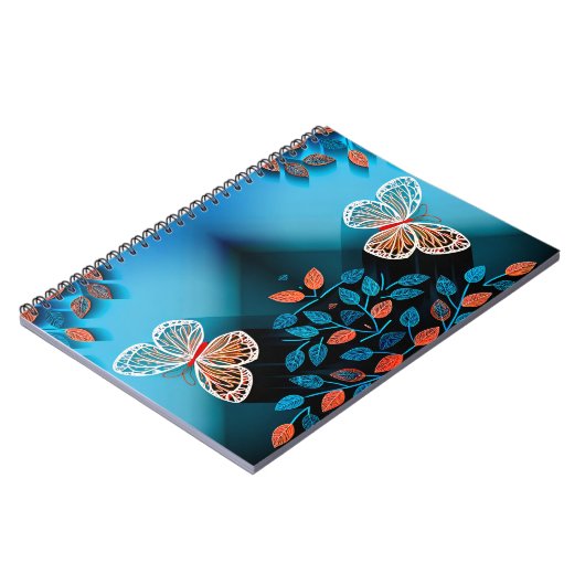 Gevleugelde sereniteit notitieboek (Linkerzijde)