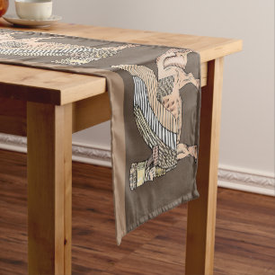 "gevleugelde Stier" Tafel Runner Korte Tafelloper