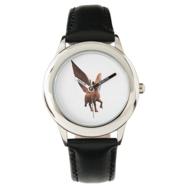 Gevleugelde stier van Mesopotamië Horloge (Voorkant)