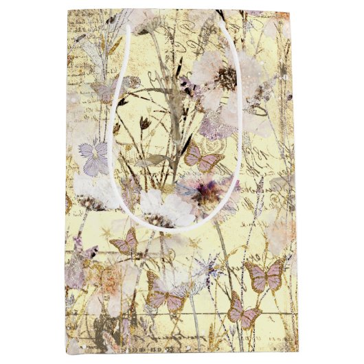 gevleugelde wilde flora en fauna medium cadeauzakje (Voorkant)