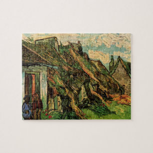 Gevleugelde zandstenen cottages van Vincent van Go Legpuzzel
