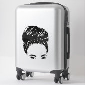 gevlochten bundel sticker (Koffer)